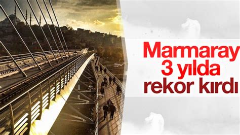 M­a­r­m­a­r­a­y­ ­3­ ­y­ı­l­d­a­ ­1­6­5­ ­m­i­l­y­o­n­ ­y­o­l­c­u­ ­t­a­ş­ı­d­ı­